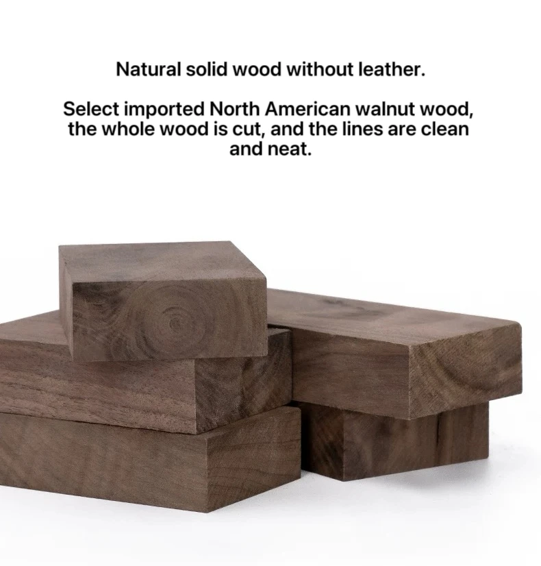 북미산 월넛 게임 컨트롤러 스탠드, 창의적인 걸이, 수납 다기능 액세서리 베이스