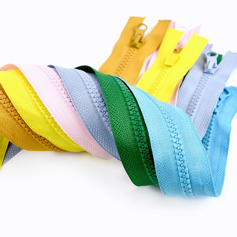 

Meetee 3Pcs 5# Sewing Zippers Closure 40-120cm Separable Zipper for Clothes Decorative Zip Replacement Cierre Ziper Repair Kits