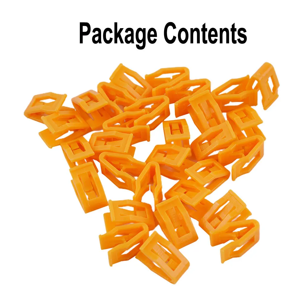 Plastic Rivet Clip Kit 30PCS Center Console Trim Retainers for Ford and For Mercury Vehicles Easy Installation