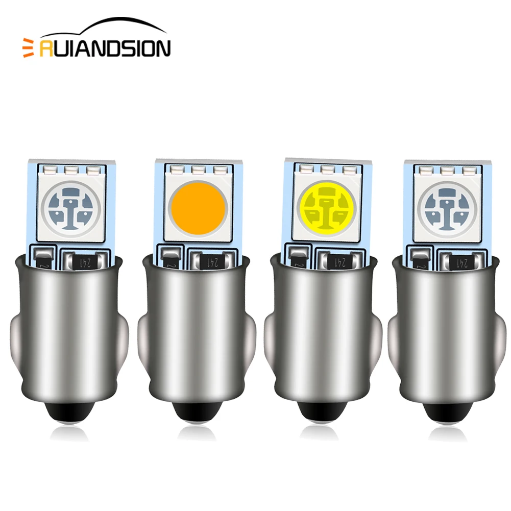 4Pcs Flash BA7S Strobe FlashingLED Car Indicator Light Bulb Speed Instrument lights 5050Chip Signal License Plate Bulb 6V12V 24V