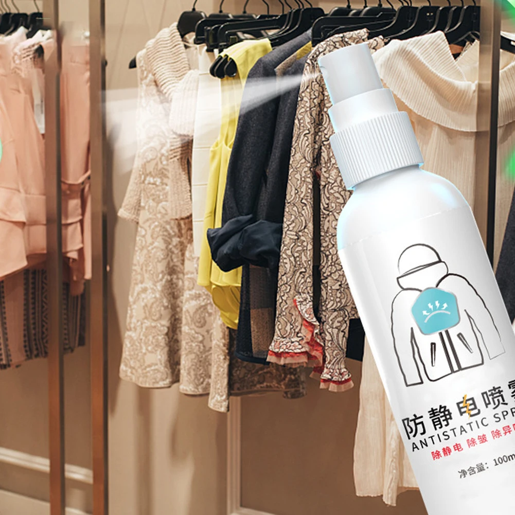 1/3/5pcs Anti Static Spray Clothes Static Cling Remover Home Wrinkle/Static Remover Sprays for Hair Clothing Household Items