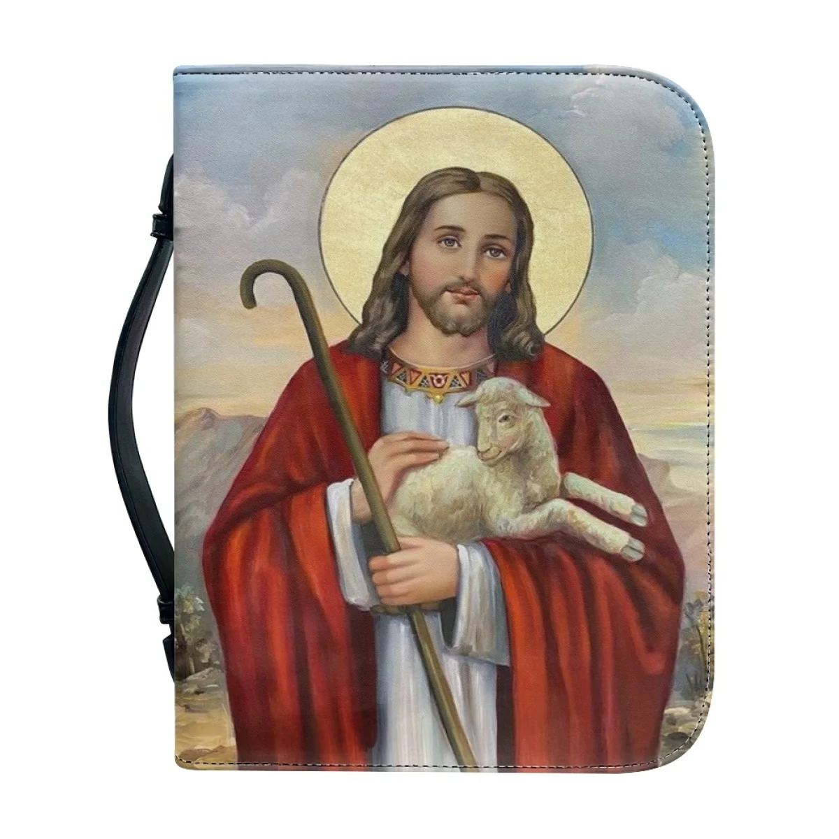 Bible Cover Case Christians Religion Holy Book Bag Multifunctional Protective Carrier Pockets Catholic Church Pack New Fashion