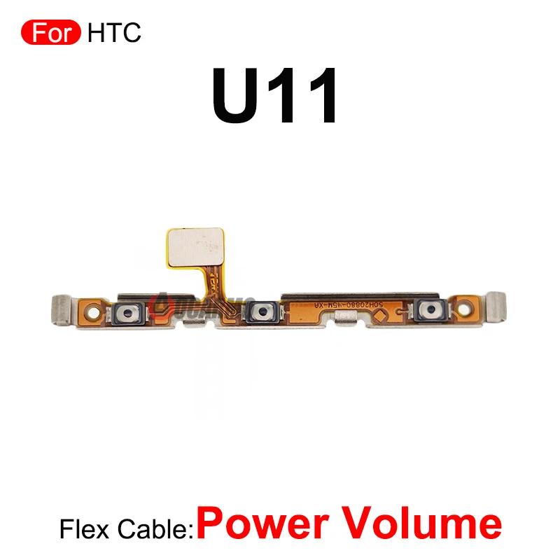 สําหรับ HTC U Play U20 Ultra UU U11 ตา U11 + U11 เปิดปิดปุ่มปรับระดับเสียง Flex Cable Replacement Parts