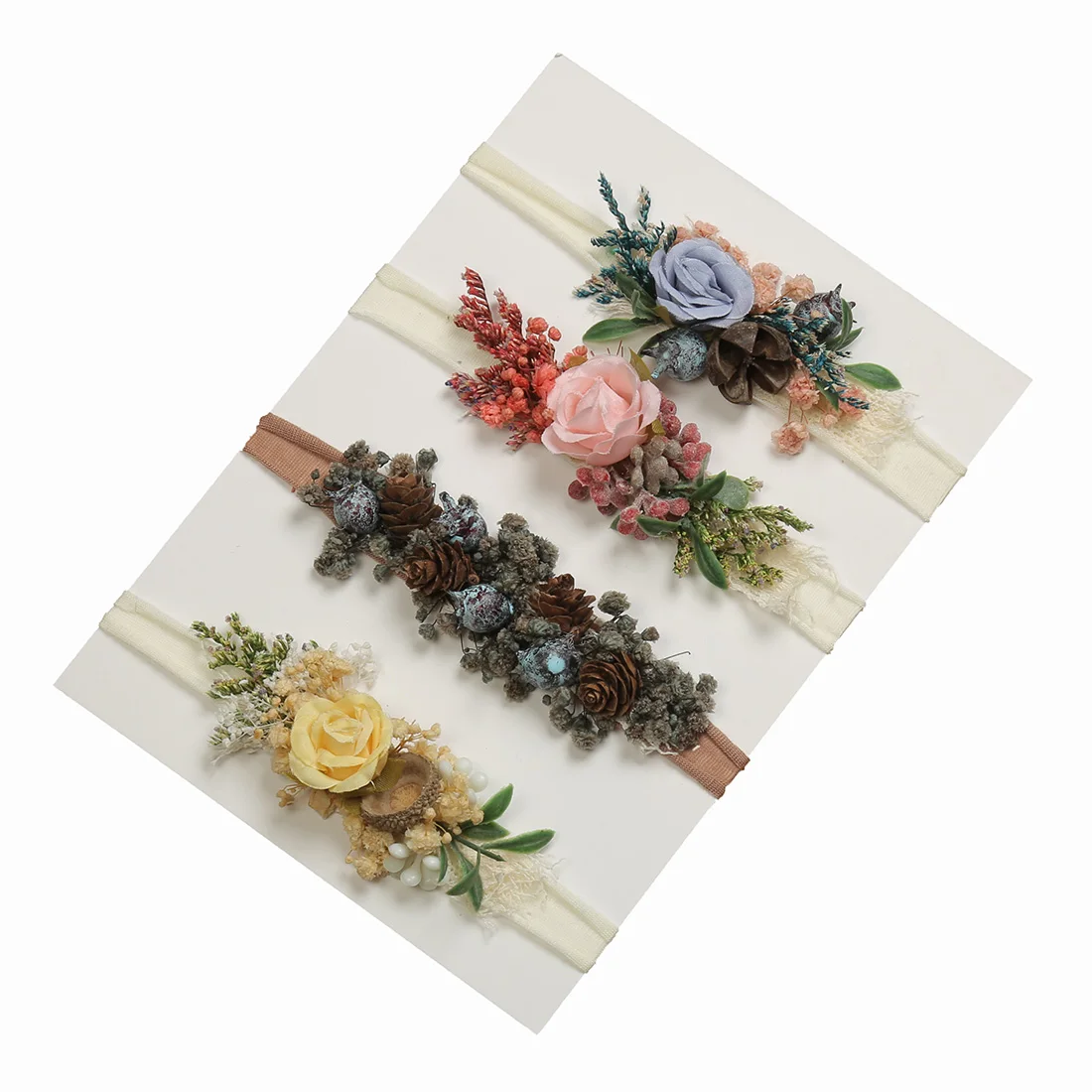 عصابة رأس للفتيات حديثي الولادة للتصوير الفوتوغرافي لالتقاط الصور