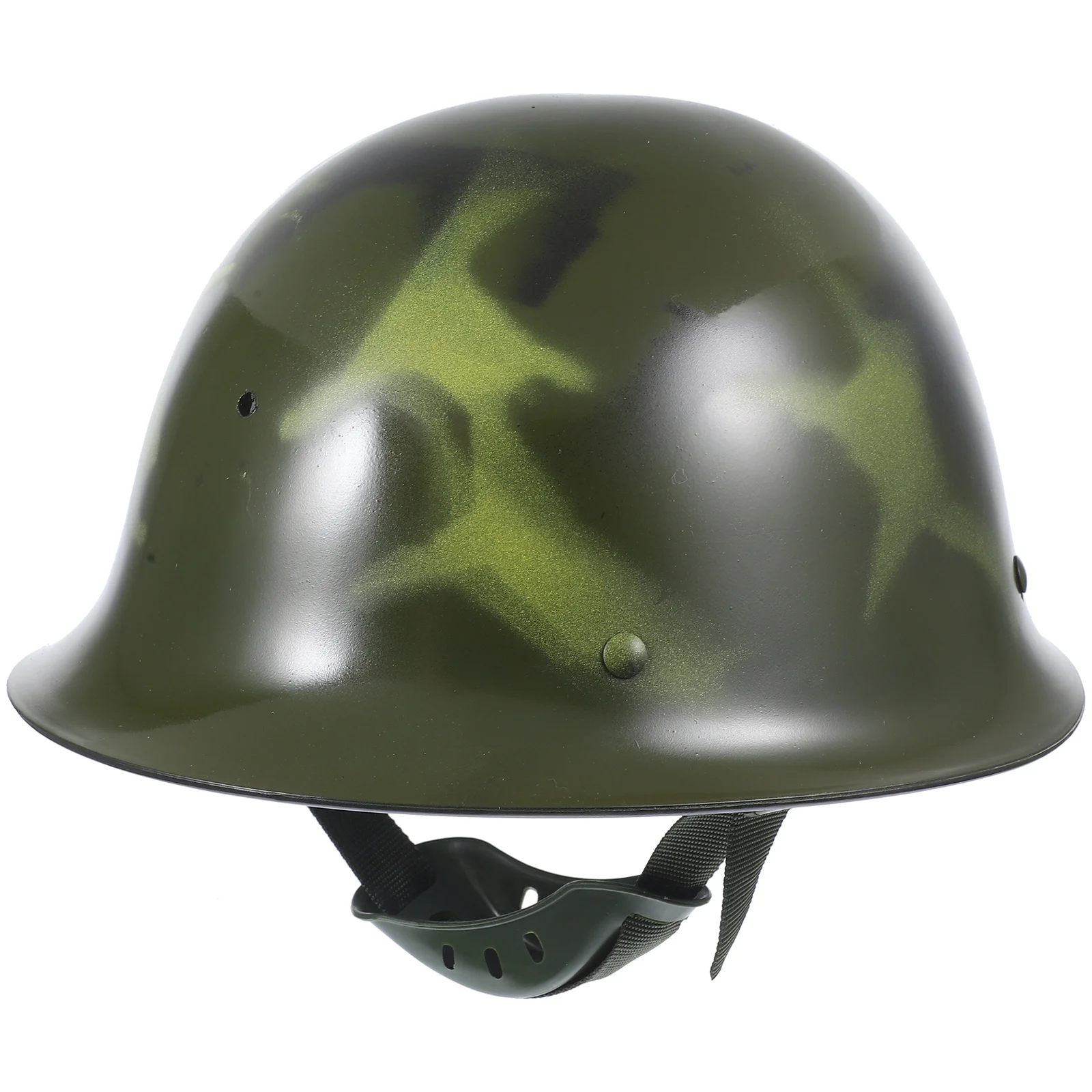 

Riot Safety Guard Camouflage Adjustable Protection Cap Outdoor Patrolling Guard Lightweight Breathable