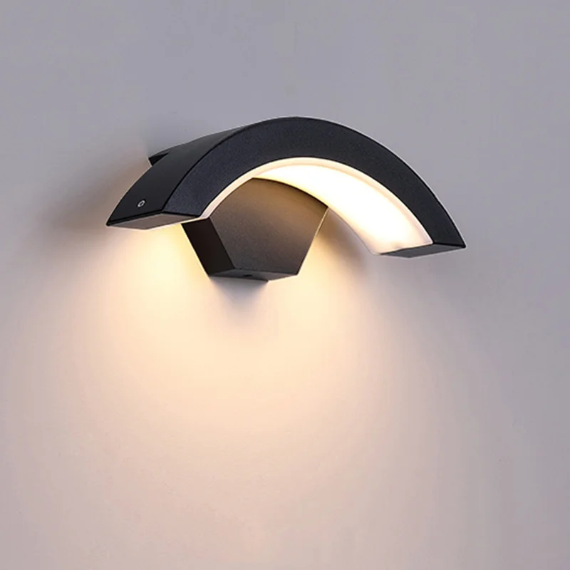 18W Modern Light Emitting Diode Wall Light Outdoor Waterproof Front Door Garden Porch Wall Modern Indoor Wall