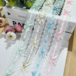 1M Bow Pleated Lace Handmade Diy Decoration Baby Clothes Skirt Hem Clothing Lace Accessories Curtains Home Decoration Accessorie