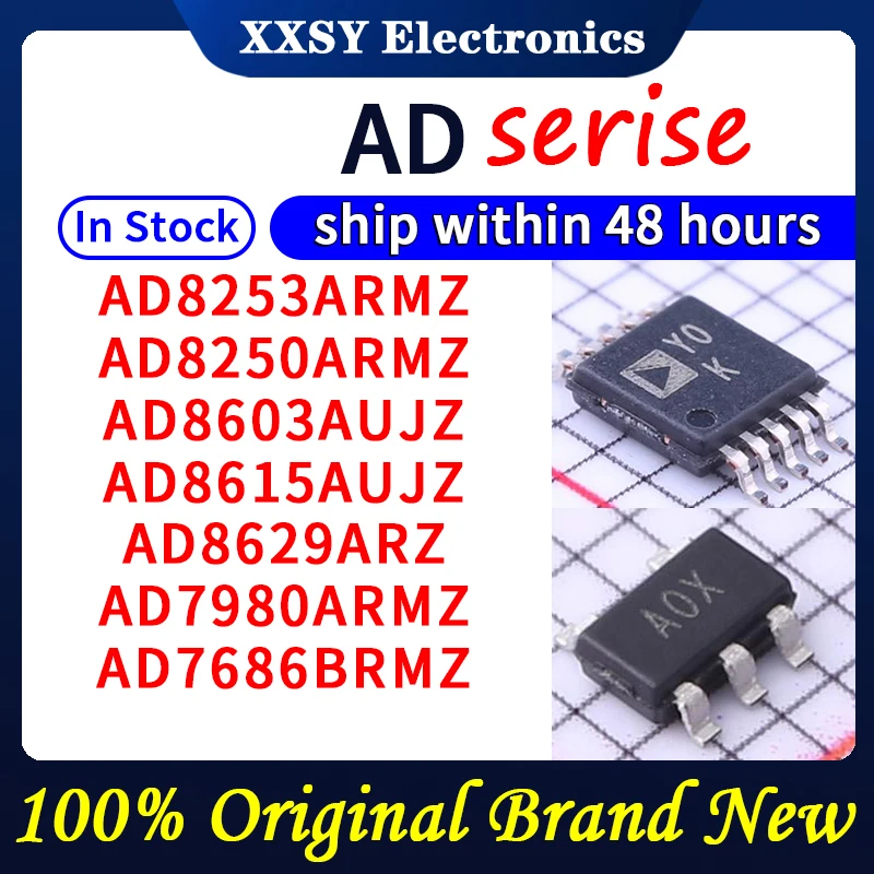 

AD8253ARMZ AD8250ARMZ AD8603AUJZ AD8615AUJZ AD8629ARZ AD7980ARMZ AD7686BRMZ In stock 100% Original and New