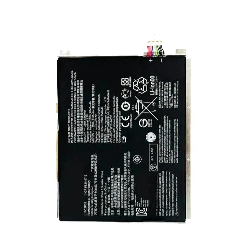 3.7V 6340mAh L11C2P32 Battery For Lenovo S6000 S6000-F S6000-H A7600 A7600-HV A7600-F A10-80 A10-80HC S6000F/H L12D2P31