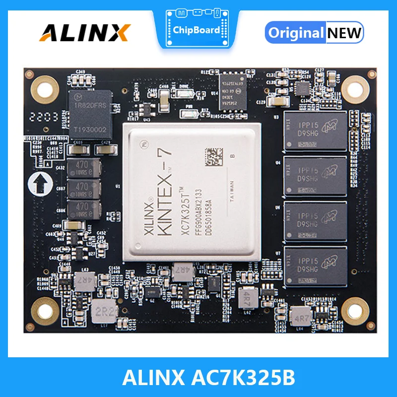 

ALINX SoM AC7K325B: Xilinx Kintex-7 XC7K325 Industrial Grade System on Module 4K PCIE Video SFP Communication K7