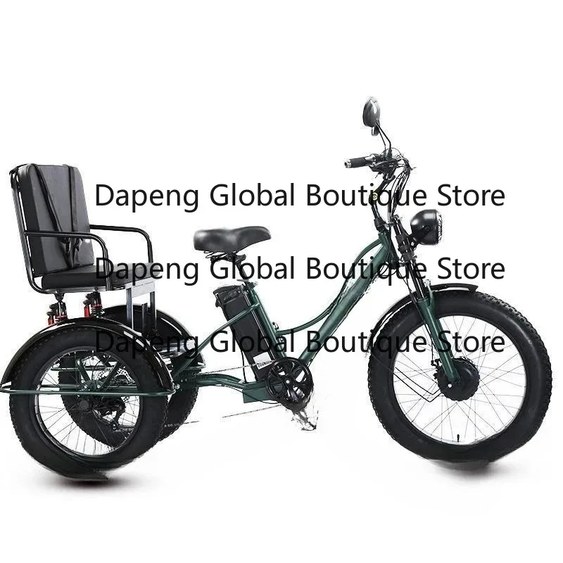 tricycle 24-inch fa-t tire pedal tricycle with seat style