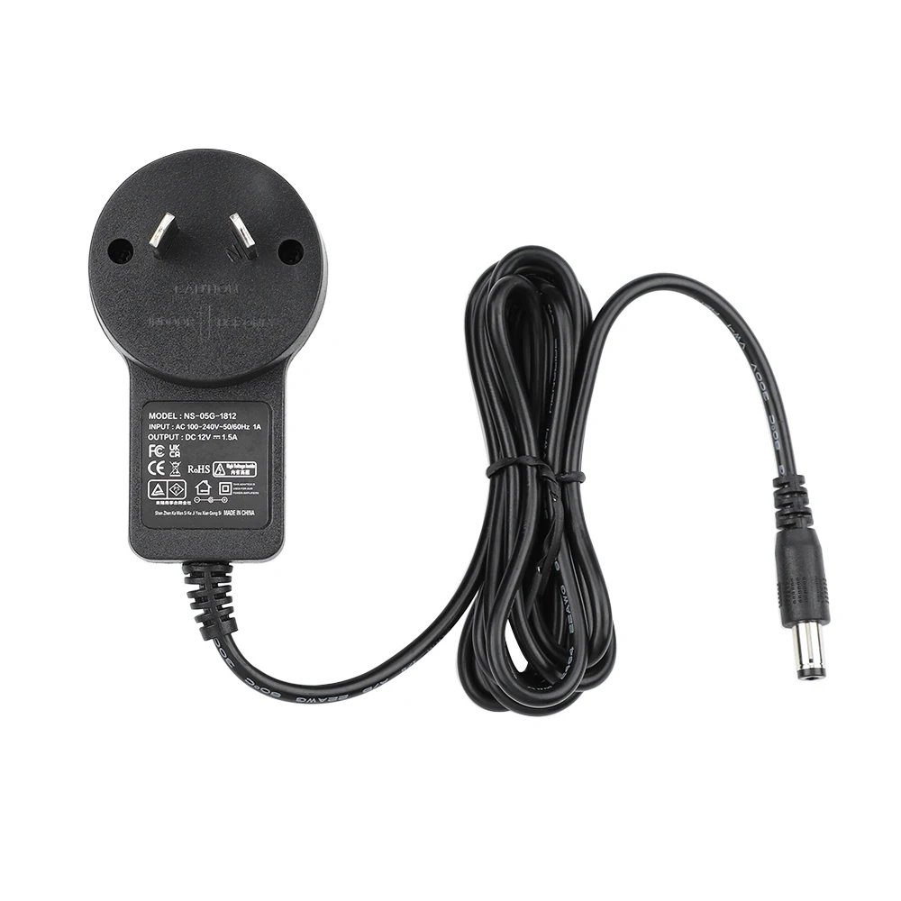 AIYIMA الصوت مكبر صوت امدادات الطاقة AC100-240V إلى DC12V 1.5A محول الاتحاد الأوروبي الولايات المتحدة المملكة المتحدة الاتحاد الافريقي التوصيل لتقوم بها بنفسك للمنزل الطاقة أمبير شاحن