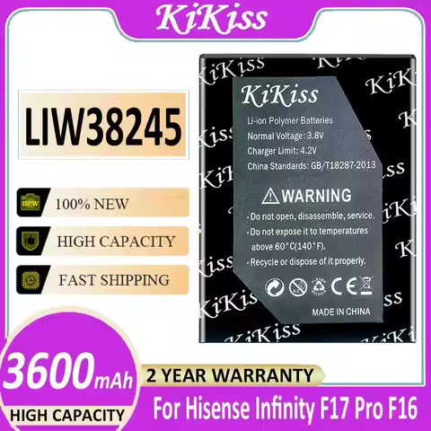 High-Efficiency For Hisense Infinity F17 Pro F16 3600mAh LIW38245 Stable Mobile Phone Battery