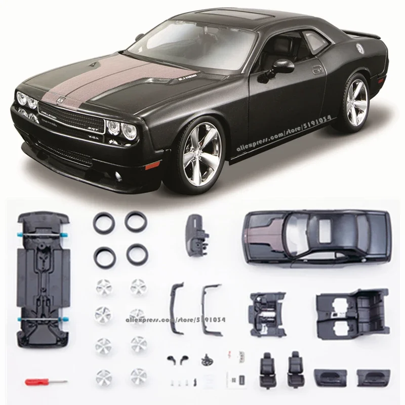 Maisto 1:24 2018 ACURA NSX assembled DIY die-casting model car collection Gift collection toy tools