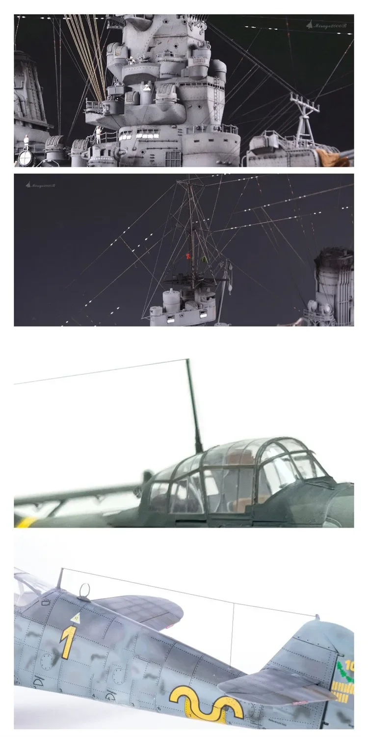 GALAXY TOOL Hochspannungs-Elastikleine 0,05/0,08/0,13mm 50m/Rolle für Gunpla Flugzeug Schiff Panzer Modellbau Zubehör – Detail 17