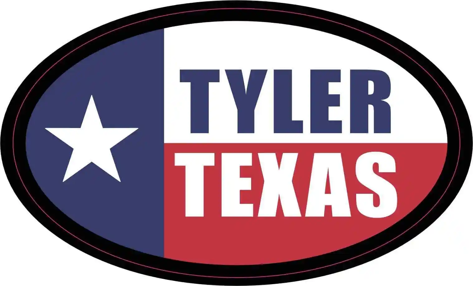 Tyler Texas Vinyl Sticker Decal Hot PVC for Car Window Cup Luggage Waterproof UV Resistant Travel Accessories