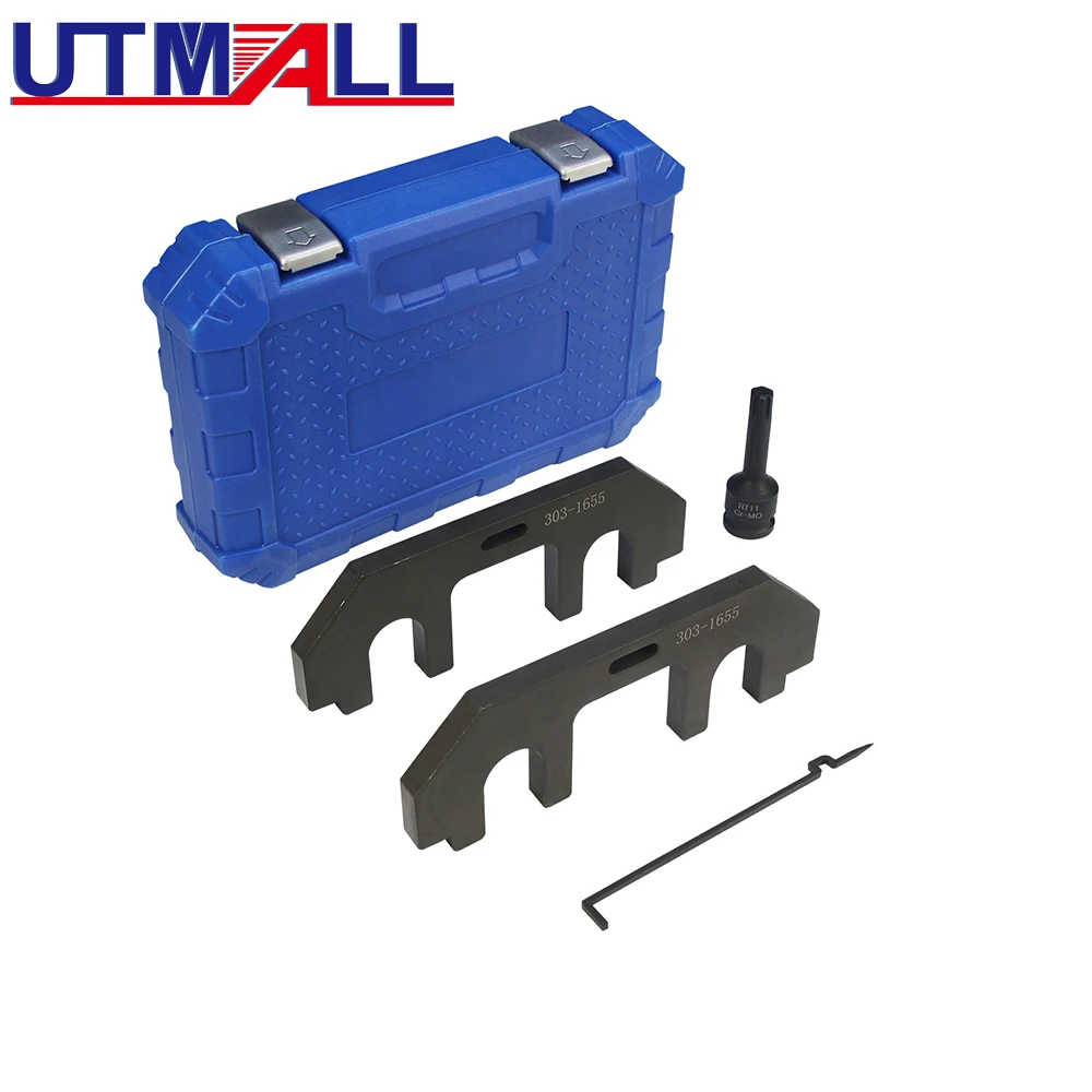 303-1655 Camshaft Holding Alignment Timing Tool & 303-1530 Chain Tensioner Set for Ford 3.5L Upgraded EcoBoost