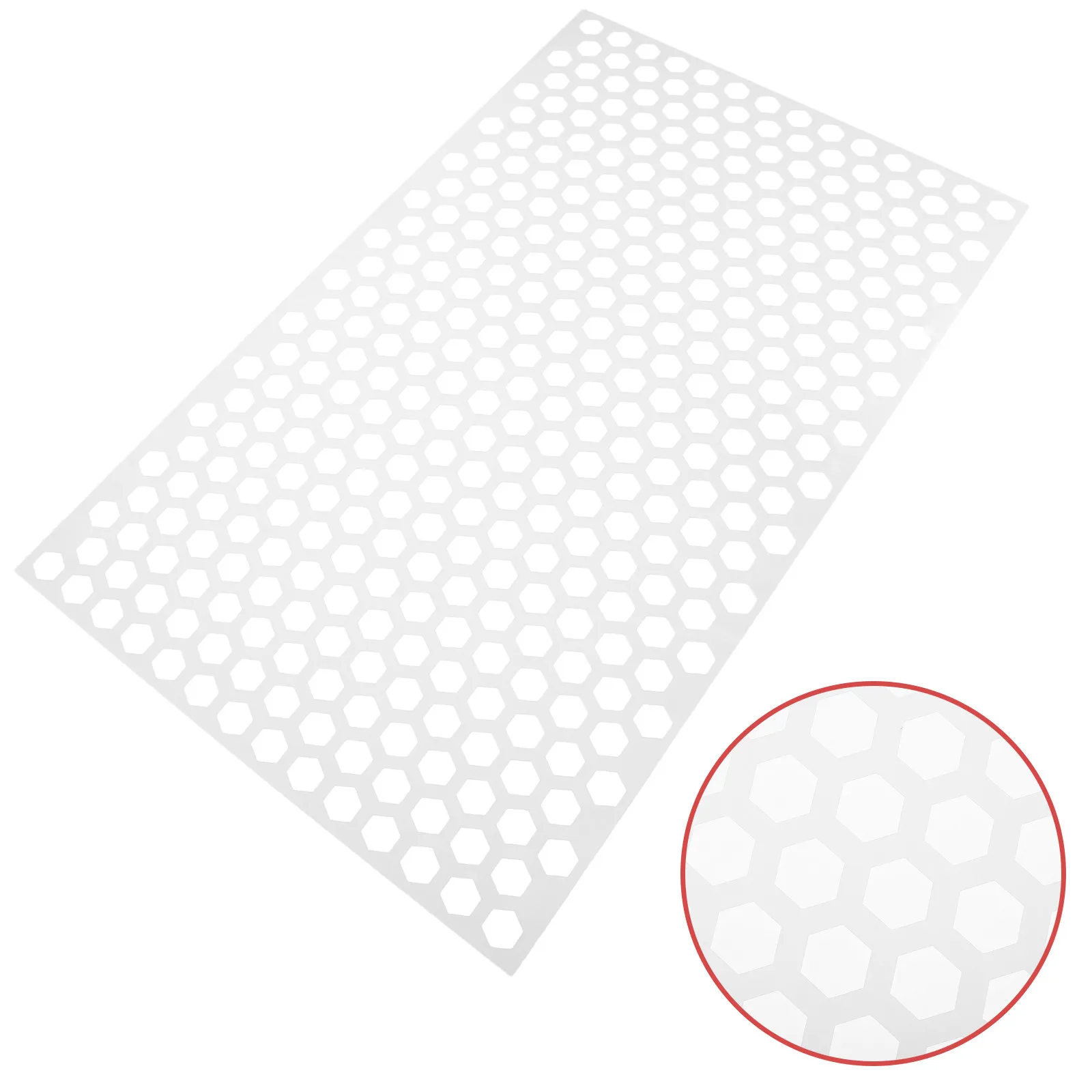 

Car Rear Tail Light Sticker Honeycomb Pattern Long Lasting PVC Material Easy Install Exquisite Design Car Decorations