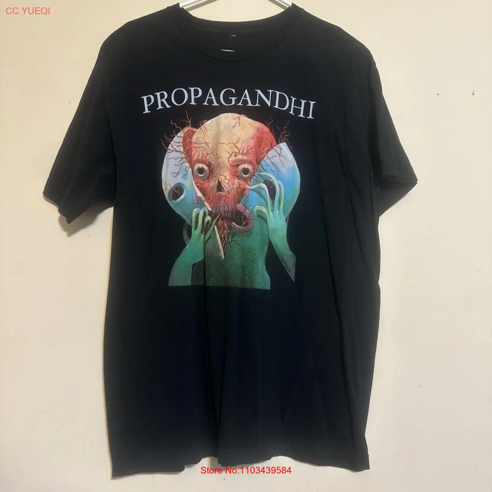 Propagandhi Shirt Strung Out Good Riddance Nofx Hi Standard Fat Wreck Size XL