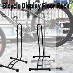 L-Type Bicycle Coated Steel Display Floor Plug-in Parking Rack Bike Repair Stand Mountain Bike Storage Rack Maintenance Holder