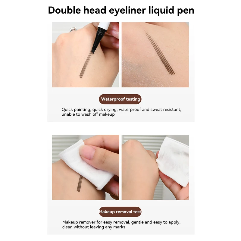 Magic Eyebrow Pen Long Lasting Waterproof Makeup Contouring Pen Fine Stroke Creates Natural Effect Women Beauty Cosmetics 2024