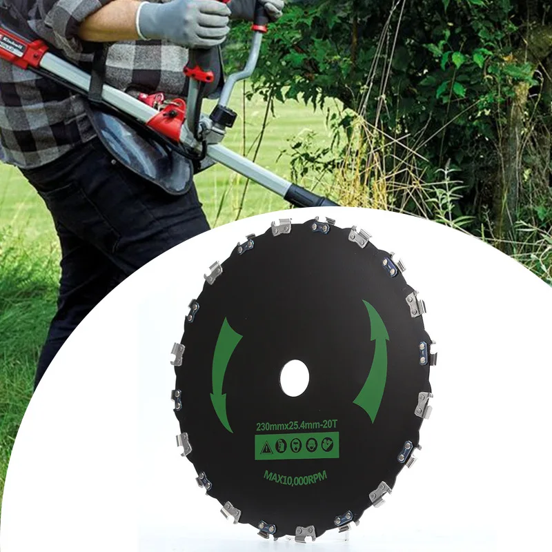 

Универсальное пильное полотно из утолщенной марганцевой стали для газонокосилок, используется для резки небольших деревьев, бамбука, цепное пильное полотно для циркулярных пил.