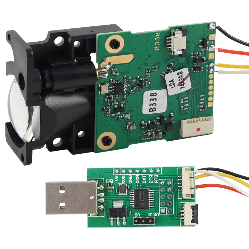 Meskernel 80m Mini Laser Rangefinder Module for Long Distance Laser Distance Sensor