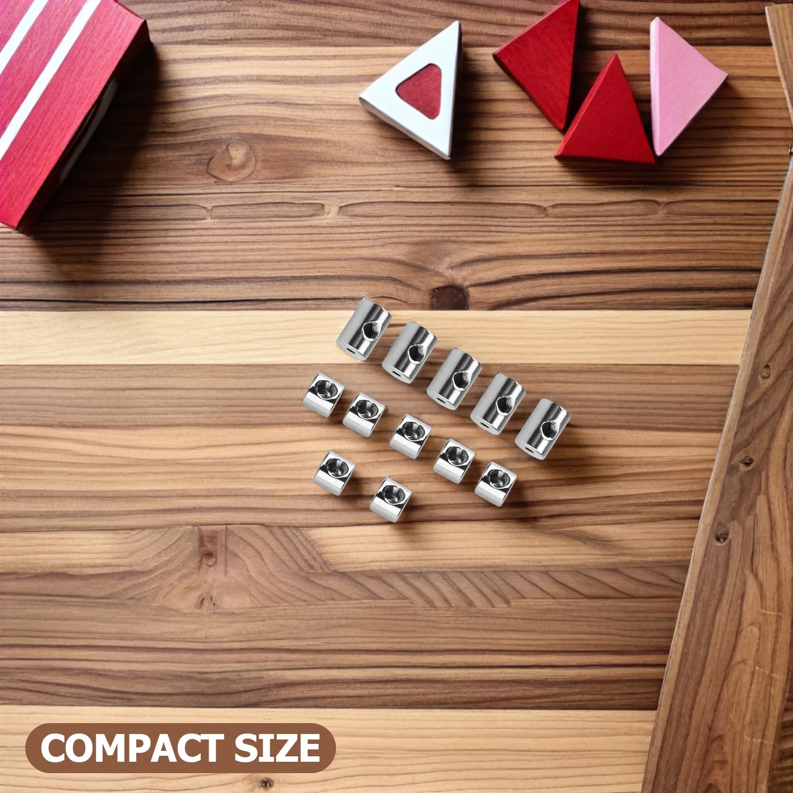1Set Copper Metal Pin Locks Screw Wrench Hard Stable Pin Backs Locking Keepers for Badge Clothes Locking Clasp