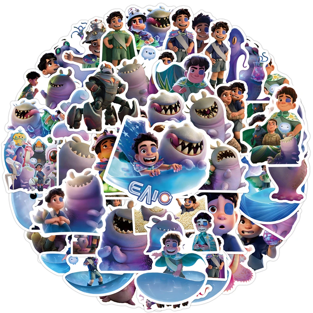 

10/30/50pcs Disney Cartoon Elio Anime Stickers Cute Decoration Decals DIY Motorcycle Suitcase Guitar Kawaii Sticker Classic Toys
