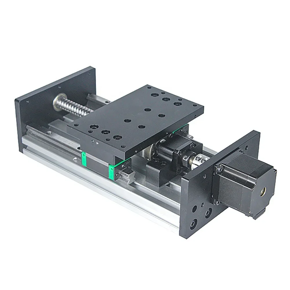 New Stroke 200mm YT003 Diameter 16mm Linear Module Ball Screw Table Slides Optical Linear Sliding Table