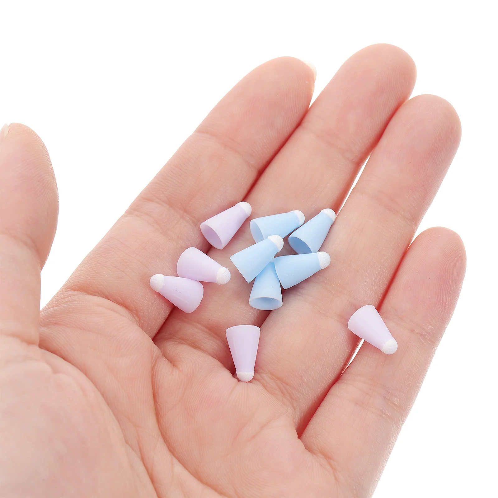 

10Pcs Stylish Stylus Pen Nib Cover Finely Processed Anti-Scratch Screen Pencil Tip Protector Capacitive Stylus Tip Cover