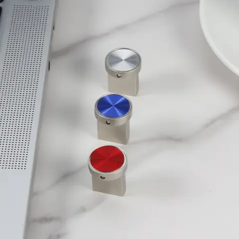 JASTER Aliexpress 2.0 Pen Drive 32GB Metal Blue USB Flash Drives 64GB Free Logo 16GB Mini Waterproof  Creative Gift USB Stick
