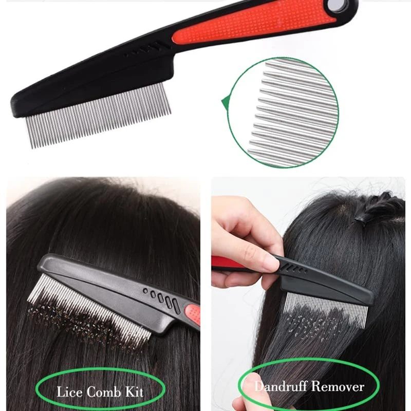 2/3Pcs Anti Dandruff Massage Comb Set Anti Static Anti Tangling Hair Brush Press Anti-dandruff Oil Massage Cleansing Comb