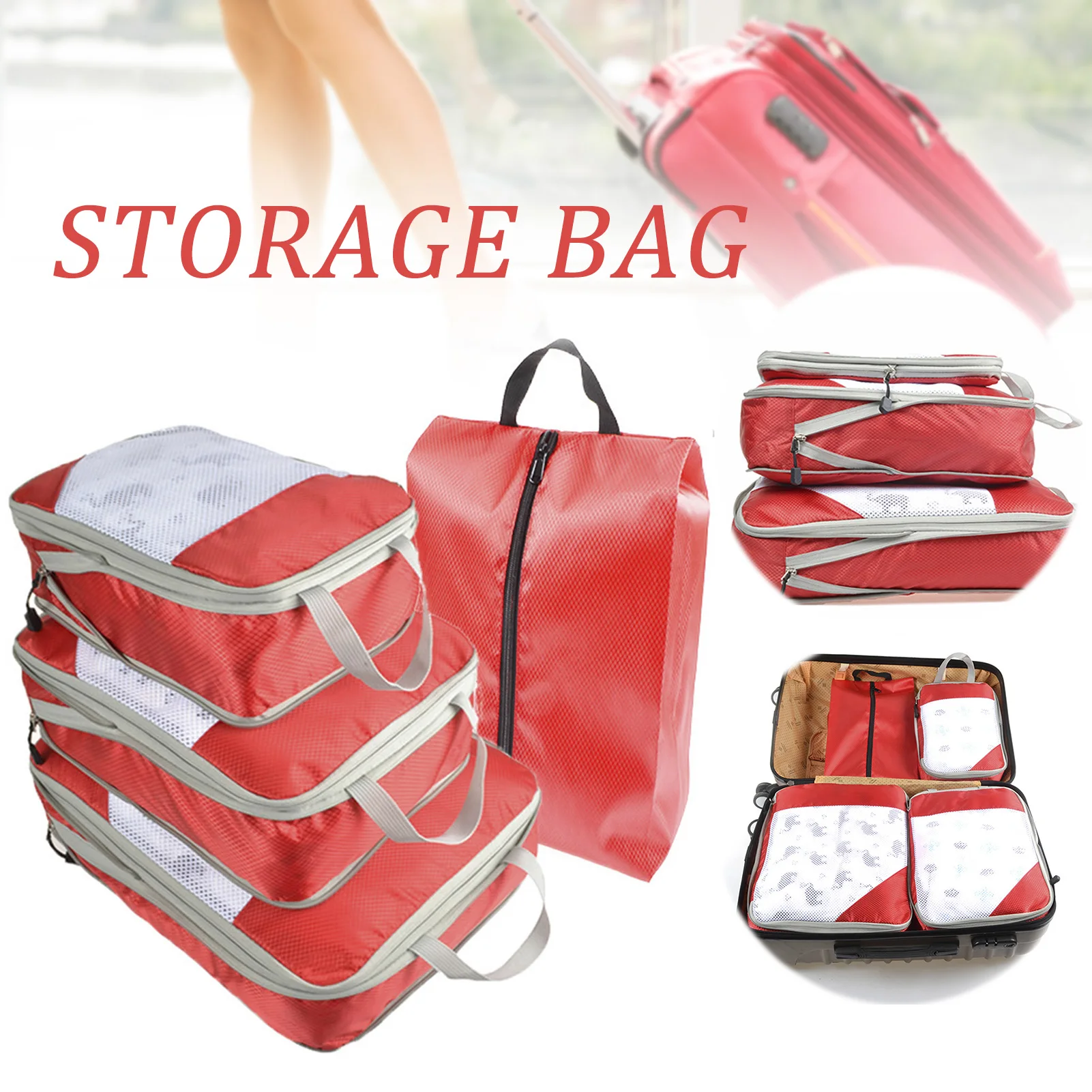 

Travel Compression Storage Bag Multipurpose Clothing Storage Bags Travel Storage Supplies