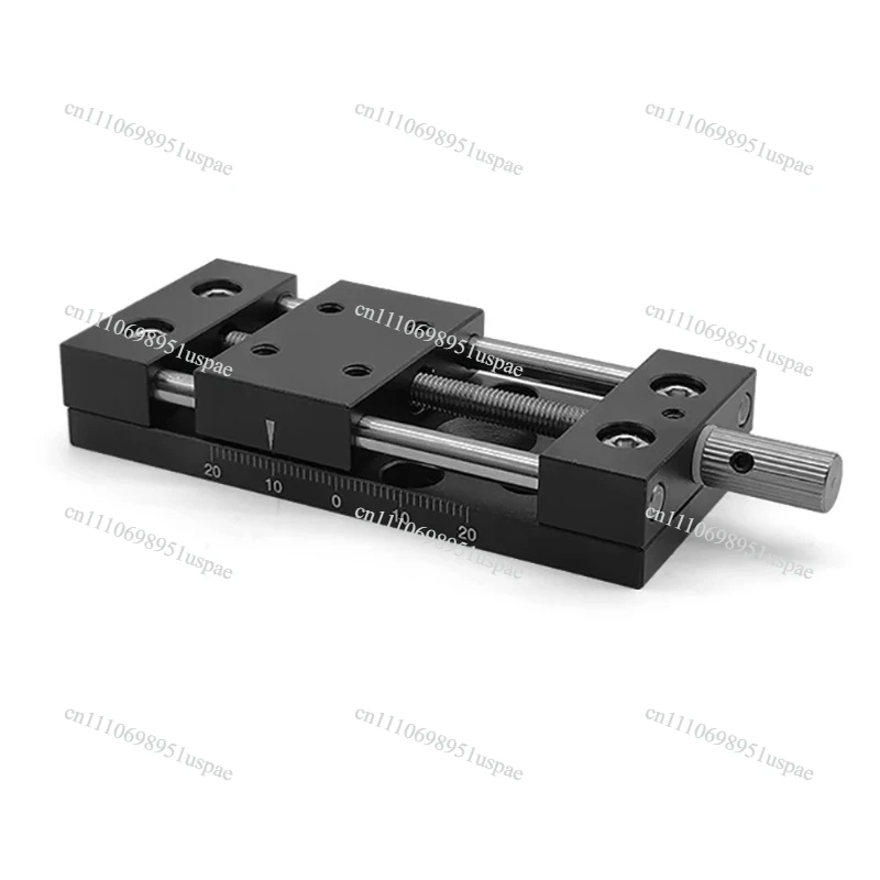 40x25MM Manual X-Axis Linear Stage Fine‑Tuning Precision Sliding Table Micro Translation Stage Experiment Platform