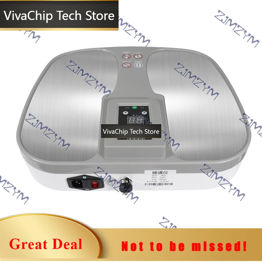 VivaCTElectric Foot Massager Heating Vibration Terahertz Temperature Control Foot Spa Energy Device