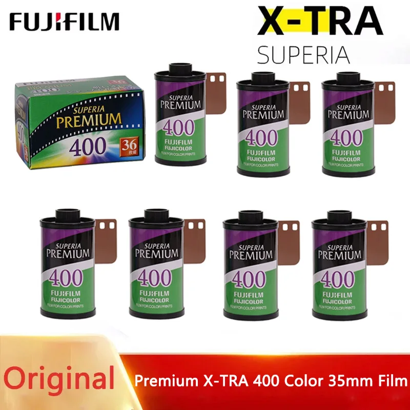 فيلم Fujifilm Superia Premium 400 لون 35 مم (36 التعرض) لكاميرا Kodak M35/M38/F9 Fuji Film تاريخ انتهاء الصلاحية: 2027