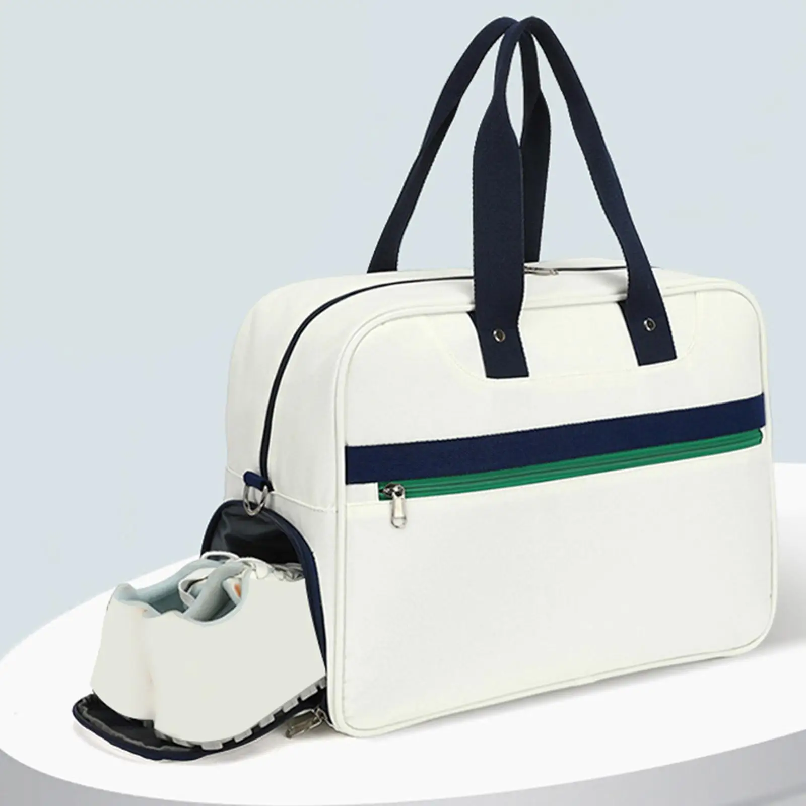 tennis-bag-with-shoe-compartment-tennis-handbag-portable-adjustable-shoulder