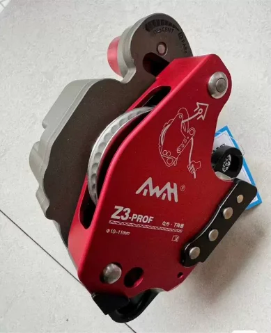 Picture 5: Stock Z3-prof Red Descent Device Ascender Descender (with Tool Box)