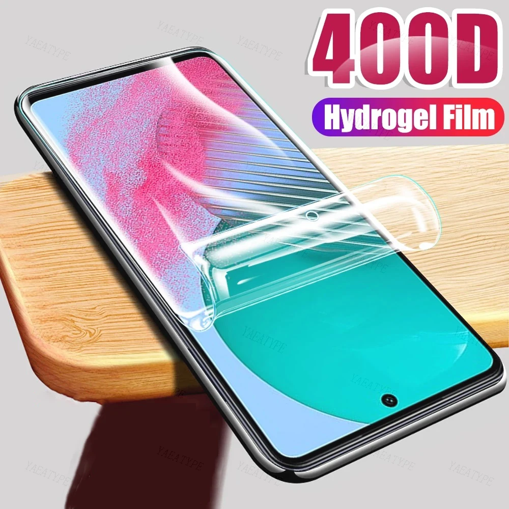 واقي للشاشة من هيدروجيل لهاتف vivo، iqoo 7 ، 8 ، 9 ، 5 ، neo، 5 ، lite ، 5s ، 5 ، 8 ، 6 ، 7 ، se 3 ، z1 ، z1x ، z3 ، z5 ، z5x