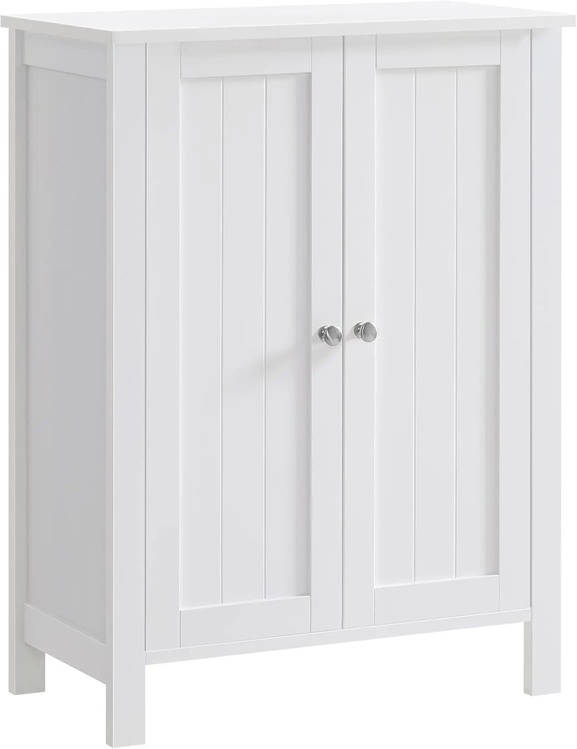 

Floor Storage Cabinet, Freestanding Storage Unit with 2 Adjustable Shelves, for Bathroom Living Room Dining Kitchen, 11.8 x 23.