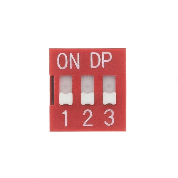 2.54MM Red Toggle DIP Switch DS- 1/2/3/4/5/6/7/8/9/10/12 pos DIP