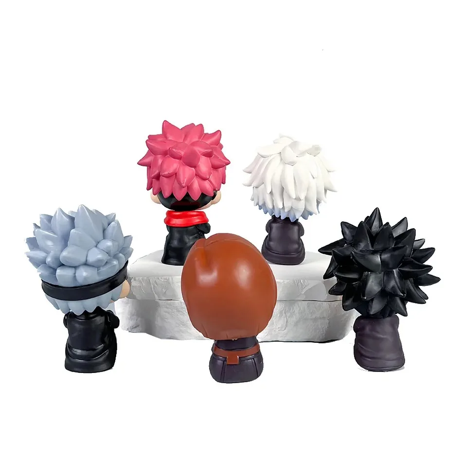 Anime Jujutsu Kaisen Figurine Satoru Gojo Geto Suguru Action Figures Collezione di modelli in PVC Giocattoli Ornamento da scrivania Regali