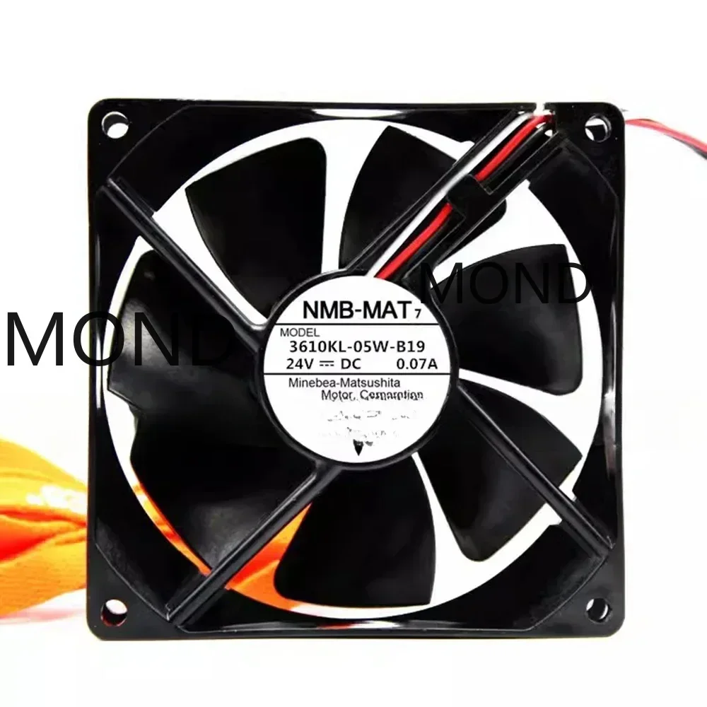 3610KL-05W-B10 3610KL-05W-B19 Server Fan voor NMB NMB-MAT Axiale Power Koelventilator 9025 24 V 0.07A 9 CM 2 3 Draad