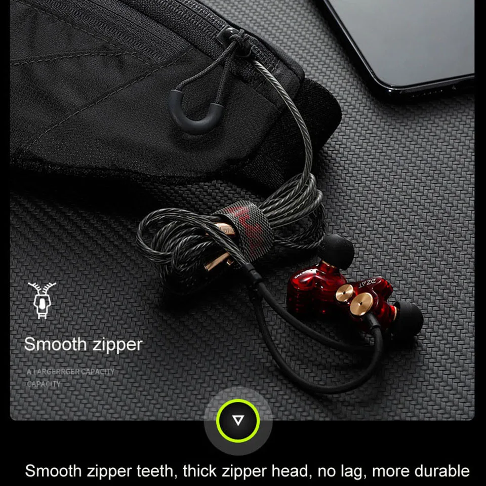 LOOGDEEL Fanny Pack étanche 7 "sac pour téléphone portable Mini Sports de plein air course randonnée Invisible étanche pour hommes et femmes