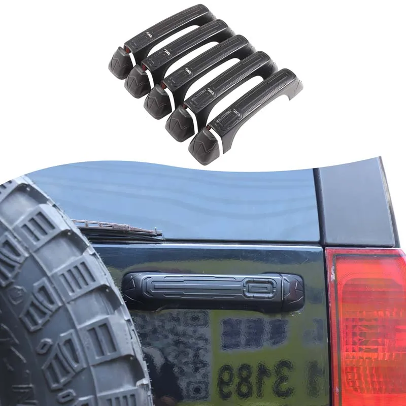 

Накладки на внешние ручки дверей и ручки багажника в стиле Mecha Design, аксессуары для Hummer H3 GMT345 2005-2009