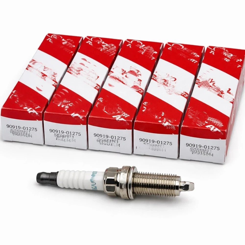 9091901275 For Toyota Corolla Prius Scion 2ZR-FE 1.8L Iridium Spark Plugs Set of 4 90919-01275