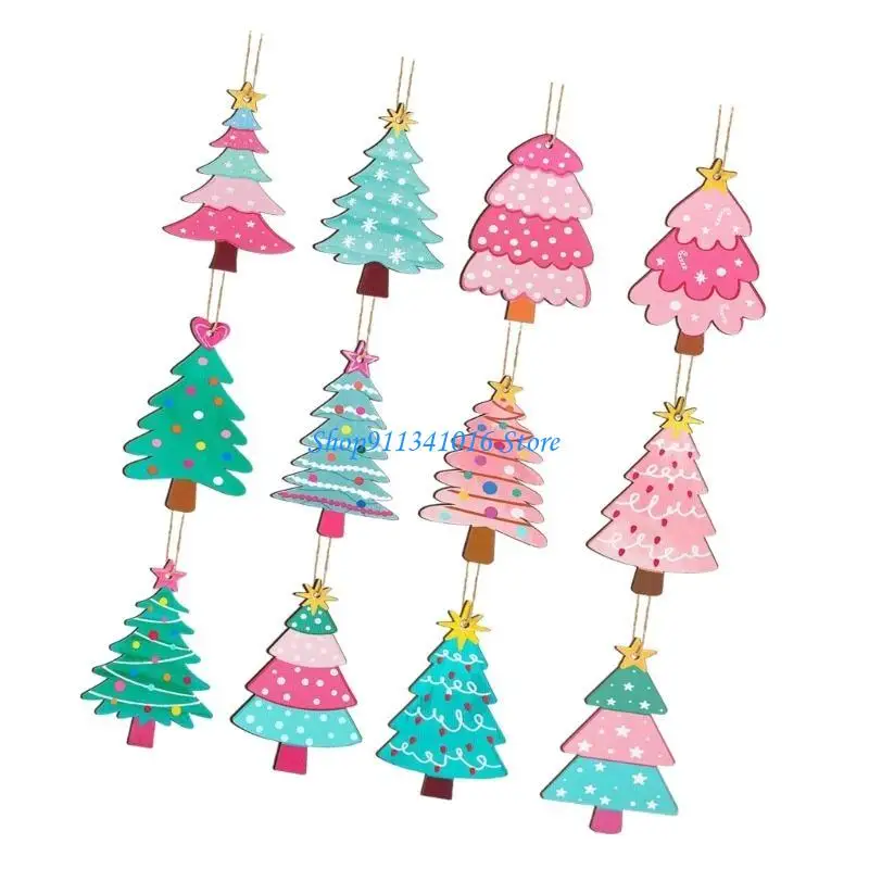 

Natural Christmas Hanging Decorations Vintage Inspires Carved Designs Pendant For Indoor Fireplaces Tree