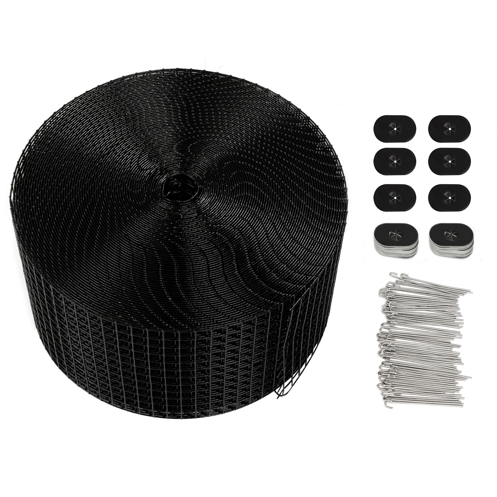 Solar Panel Bird Guard Squirrel Critter Guard 6in X 100ft 70 Fasteners Clips Bird Proofing Wire Screen Protection Wire Mesh image 6