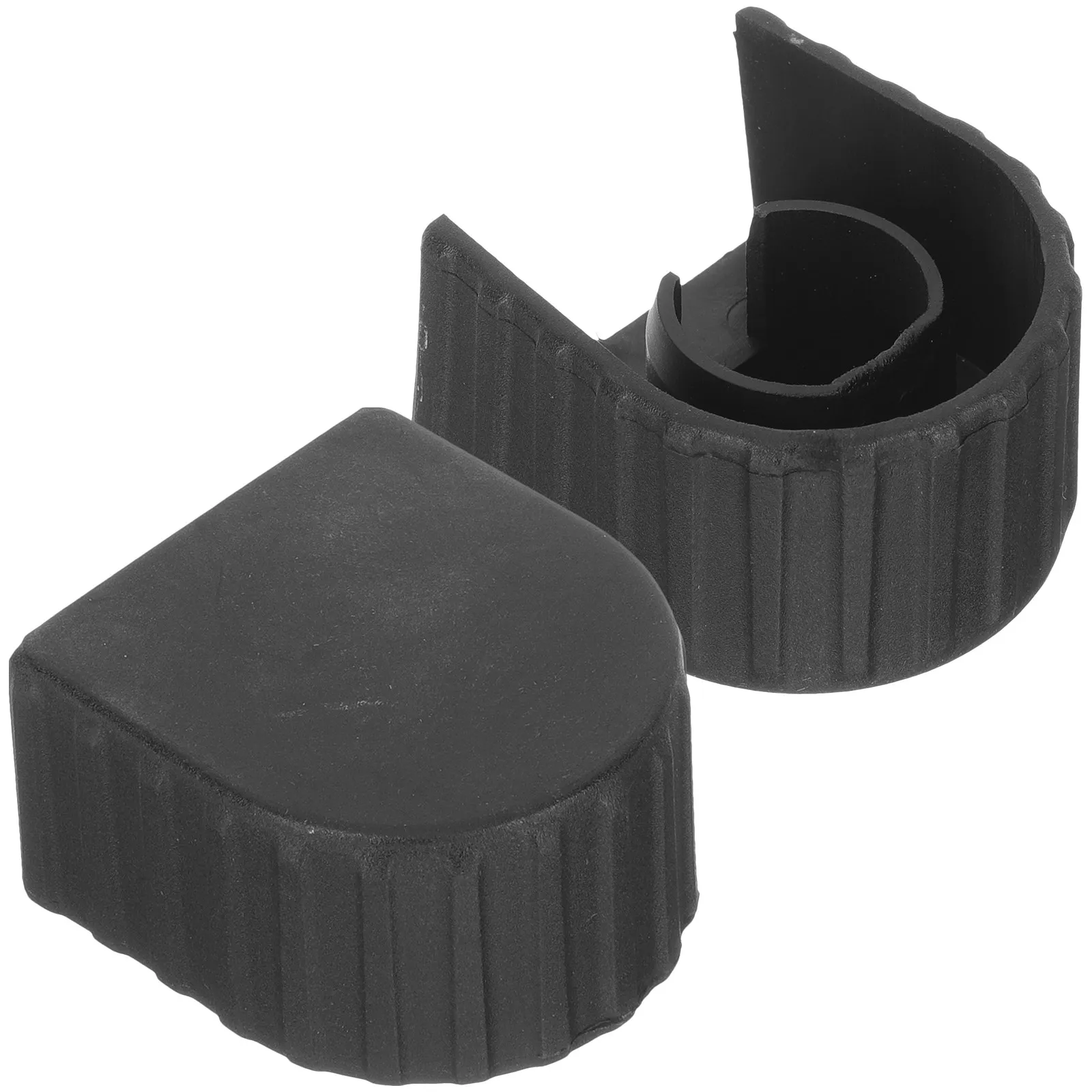 2Pcs Ladder Replacement Parts High-Density Plastic Ladder Protective Covers for Telescoping Extension